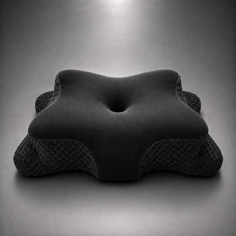 OKTABIN Marbella ergonomisches Memory-Foam Nackenstützkissen für Seiten-, Rücken- und Bauchschläfer